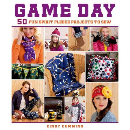 Game Day: 50 Fun Spirit Fleece Projects To Sew - Haute Knits by DIYStyle